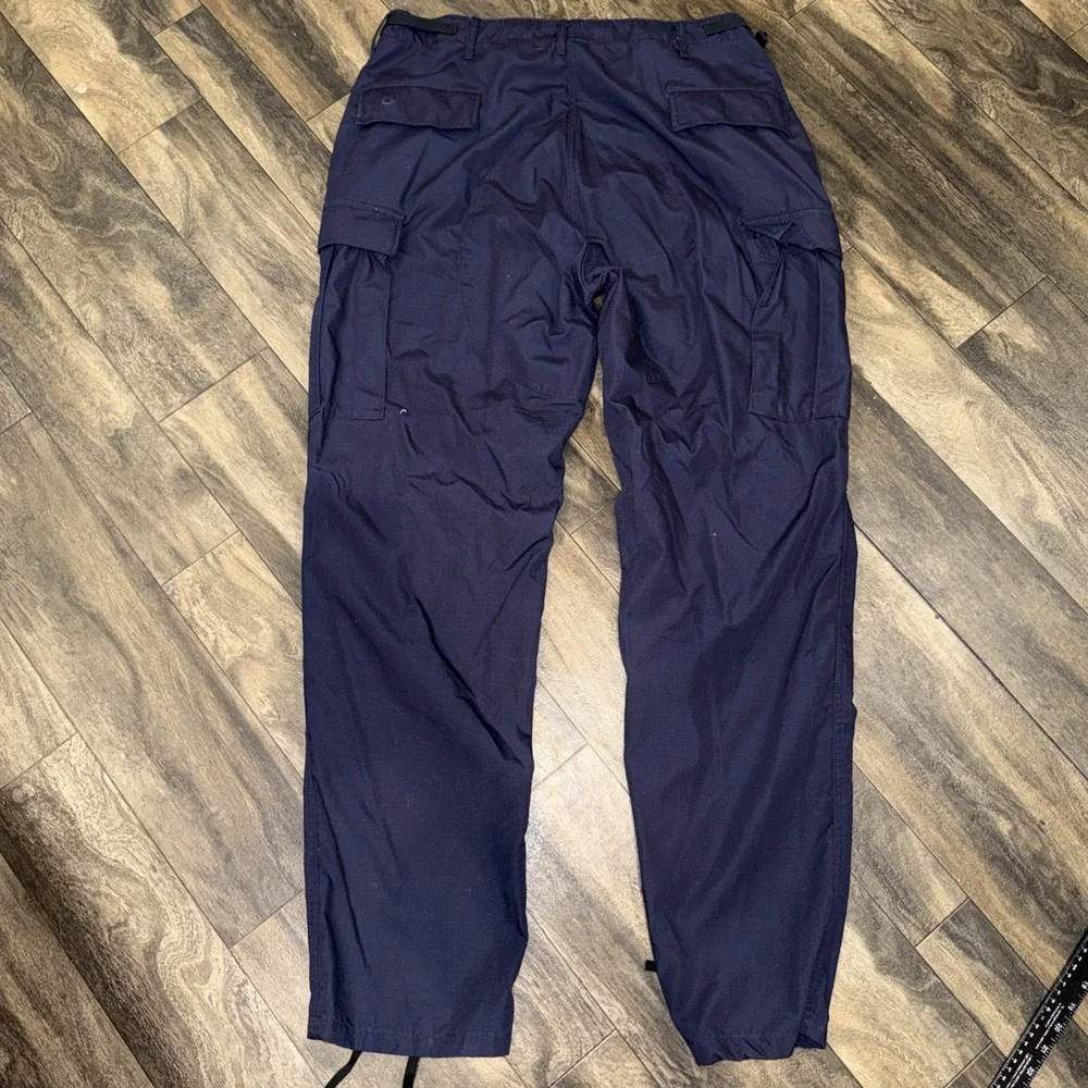 PROPPER Tactical Pants Cargo Utility Ripstop Men's Sz XL/L Navy Blue Adjustable